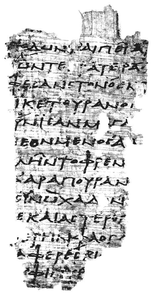 In Kenyon's table above, we note some correspondences, many are indicated as 2nd century, but some of the letters are of the