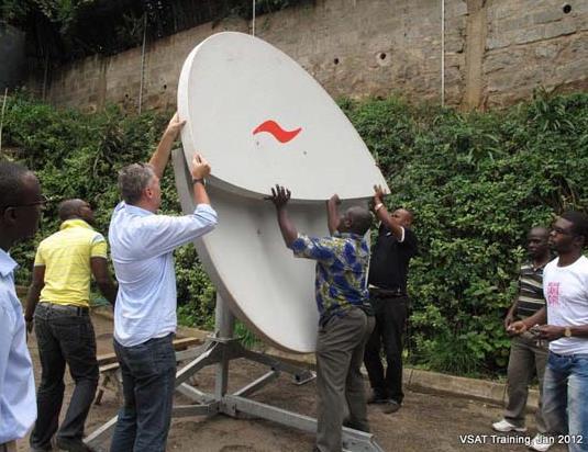 17 Intelsat and the SDGs: Empowering Communities to Deliver Broadband Proper training is critical for reducing RF interference (RFI) incidents.