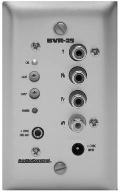 Key Features BVR-25 Balanced Video Receiver Active Balanced Outputs The Maestro M2e is the worlds first theater processor equipped with an Active Balanced Output which allows it to output a component