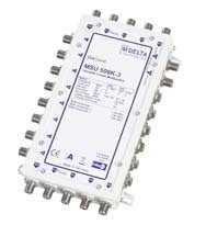 resistor FR 75 DC HJ Prepared for extended Unicable standard with more than two satellite positions HJ For -remote feeding connect an external power supply MSNT 9-2 (please order separately) INFO