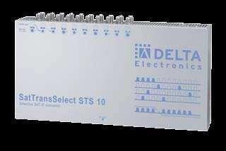 SatTransSelect STS 0 THE SELECTIVE -IF IN -IF CONVERTER retrofit and upgrade - simple, cost-effective and flexible With the SatTransSelect solution you can select up to digital -IF transponders and