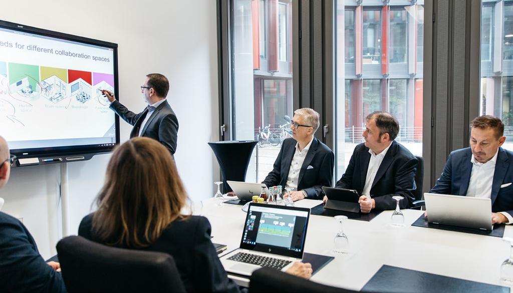 Whether your technology needs are for boardroom presentations, remote training or open brainstorming SMART has you covered.