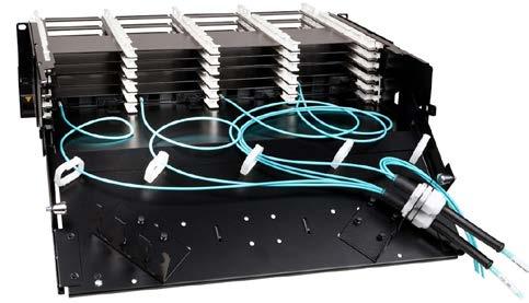 1.4 Termination from the front or from the rear side The installation of the modules can be performed from the front side or from the rear side of the patch panel.