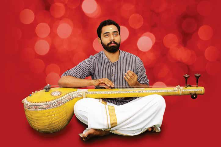 17 JULY TUESDAY 6.30 pm Arjun B Krishna Carnatic Vocal Arjun has been giving Carnatic music concerts professionally for the past 17 years.