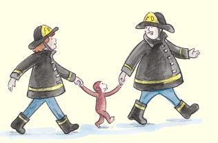 95 ISBN-13: 978-0-618-58340-9 (book & cassette) Curious George and the Firefighters Lap Edition Margret and H. A.