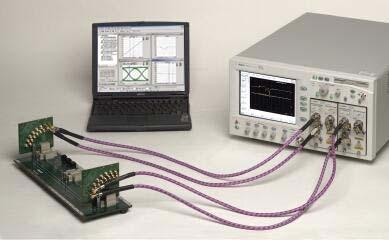 through embedded software Verify the transmission quality of components and channels with a precision time domain reflectometer Single ended or differential TDR for accurate impedance measurements