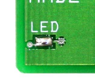 It can be disabling for light sensitive or low current requirement application by remove the solder bridge on LED at the bottom of the module.
