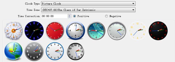 The picture clock HD-A60X Series Asynchronous-Synchronous operate manual If delete Clock, click red X or right click Text For Clock, when right Click, it can rename, delete, add video, add photo, add