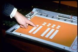 Bill Buxton, University of Toronto Multi-Touch Tablet 1985 A touch tablet capable of sensing an arbitrary number of simultaneous touch inputs, reporting both location and degree of touch for each.