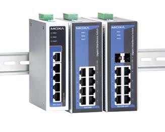 A P P R O V E D Industrial Ethernet Solutions EDS-G205/G308 Series 5G and 8G-port full Gigabit unmanaged Ethernet switches 11 Robbie Rd. / Avon, MA 02322 T:(508)513-00 F:(508)513-10 70 Ernest St.