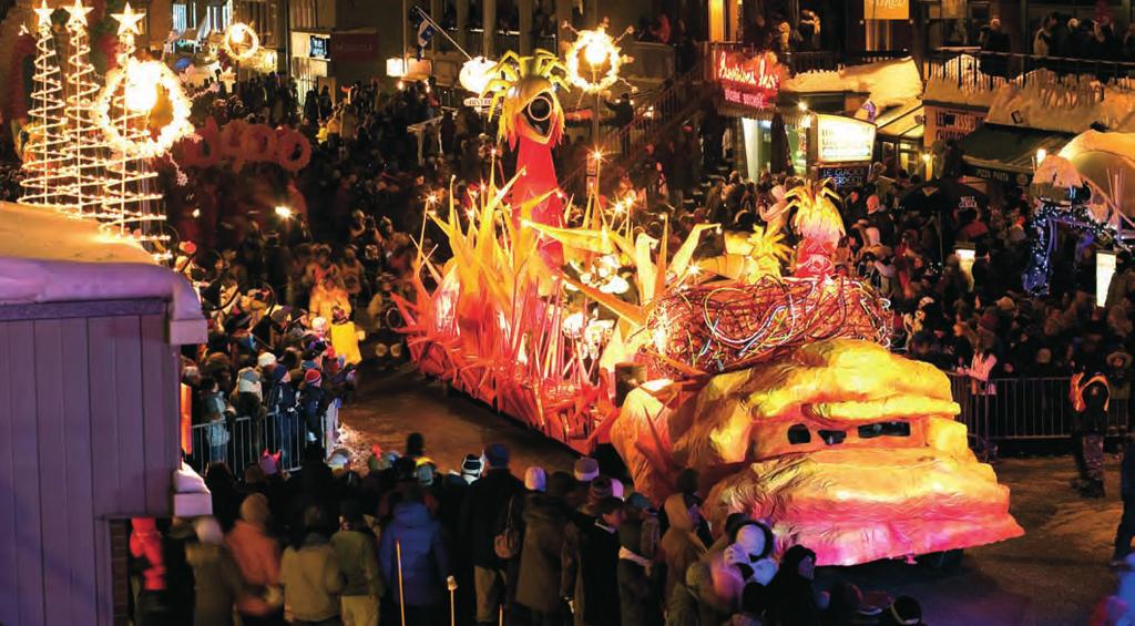 It s one of the largest festivals in the world and many people visit the city for two weeks in January or February