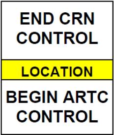 Limit of Authority for CRN Network Control Officer. STOP, unless in possession of an Authority issued by the ARTC Network Control Officer.