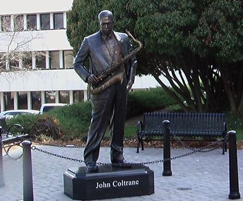 Jazz great John Coltrane was one of the