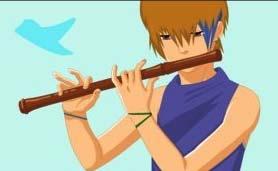 Flute The flute is held horizontally or to the side Sound is made by blowing across the
