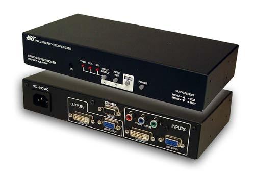 SC-1080D Multi-format PC/HD Video Scaler SUPPORT & ORDERING