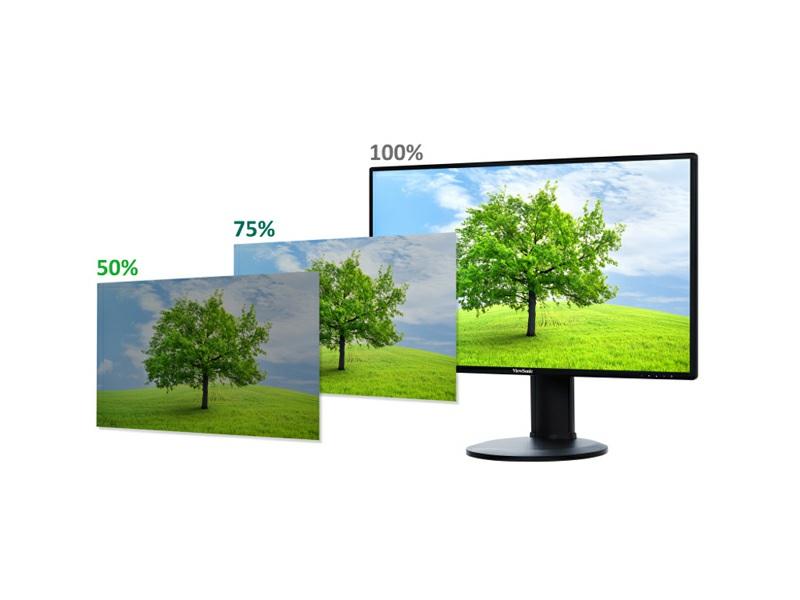 ViewSplit for multi-tasking Viewsonic's exclusive desktop software that allows users to divide or split their screen