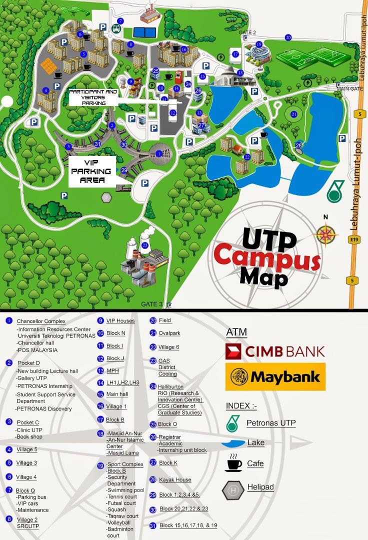 UTP Campus Map