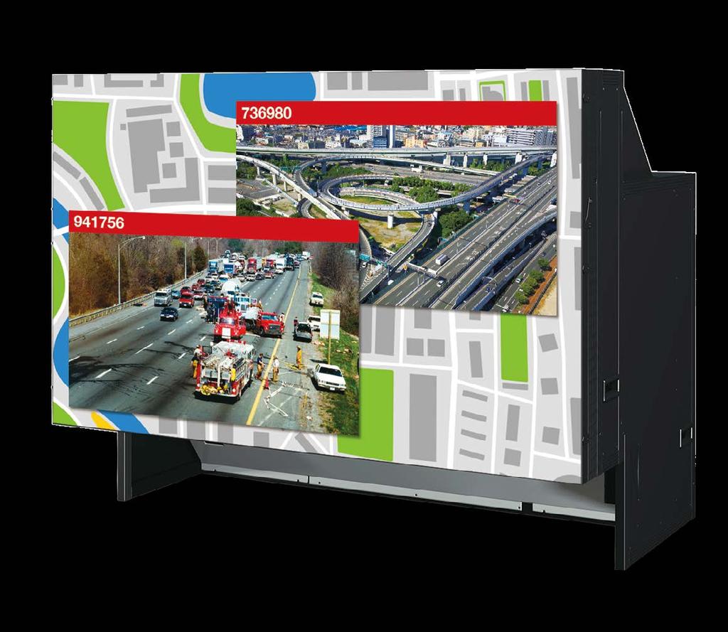 New Wide-format LE D Display Wall Cubes Guarantee High Perf ormance and Quality Combining long-life LED light source and DLP TM