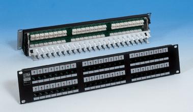 Features Support 24 ports per 1U, 48 ports per 2U. Conform to ANSI/TIA/EIA-568-B.2-1, ISO/IEC 11801 2 nd edition (2002) and CENELEC EN50173 (2002) for Category 6/Class E.