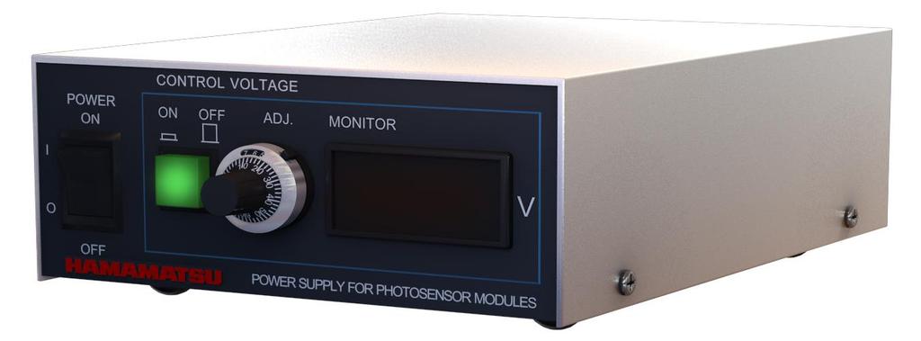 156 Fiber Photometry Power Supply for PMT Module C10709 This Power Supply unit can drive photomultiplier tube modules.