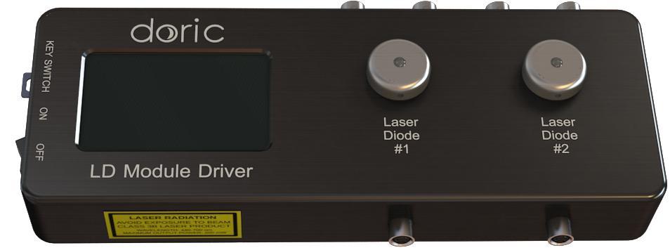 Laser Diode Module Drivers The Laser Diode Module Driver available in 1-, 2- and 4-channel models is controlled manually or by a computer via USB.