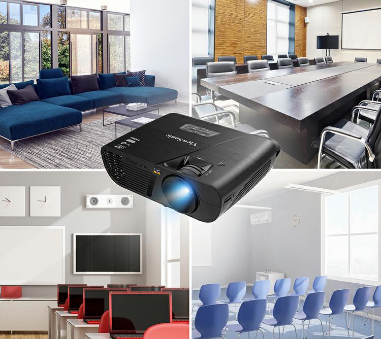 ViewSonic Exclusive RGBCYW Color Wheel Empowers LightStream Projectors Up to 120% brilliant color over same class projectors Outstanding Red and Yellow over same class DLP projectors Amazing color