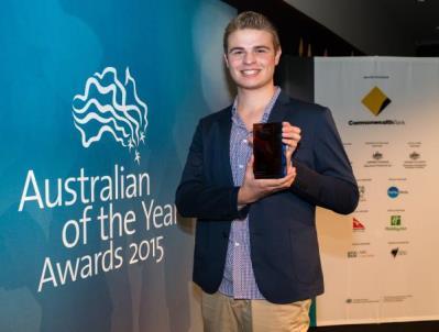 Coming up 23/6 We are pleased and excited to announce that our next speaker will be the 2015 Victorian Young Australian of the Year Mr