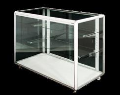 (TOWGLC) Full Glass Counter (FGLC) 2000(H)x600(W)x600(D)mm.