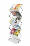 00 A3 ZigZag Double sided brochure stand