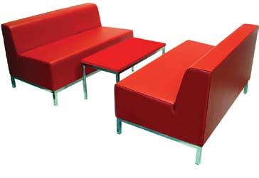 suede suede MOBILIER LOUNGE 2x