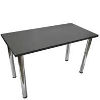 00NZD cafe table square H.710 x W.600 x D.600 (329 Chrome) - $60.