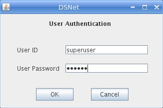 3 DSNET MANAGER 3.1 LAUNCHING DSNET MANAGER After yu have installed the DSNet netwrking devices and the display panels, yu can run DSNet Manager t see if everything wrks prperly.
