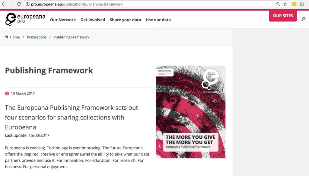 Europeana Publishing Framework