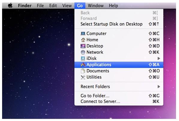 Under Windows XP go to the Start menu, click on Run, type cmd then press Enter. Under Mac OS X, go to Go Applications Utilities Terminal.
