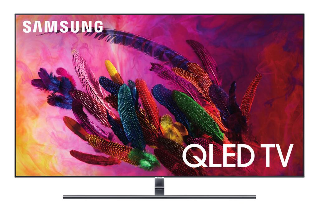 PRODUCT HIGHLIGHTS Q Contrast Plus Q HDR Elite Q Style Elite Smart TV with Bixby Voice SIZE CLASS 75" 75Q7FN 65" 65Q7FN 55" 55Q7FN A feat of TV artistry, the 2018 Q7 blends style and performance.