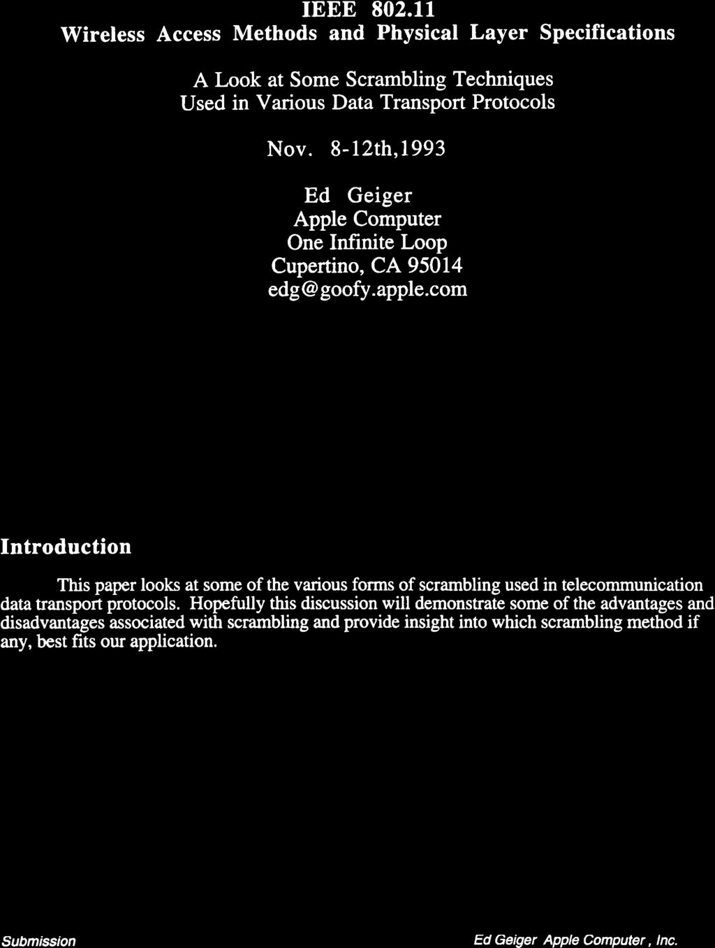 Nov 1993 DOC: IEEE PB02.11-93/216 IEEE 802.