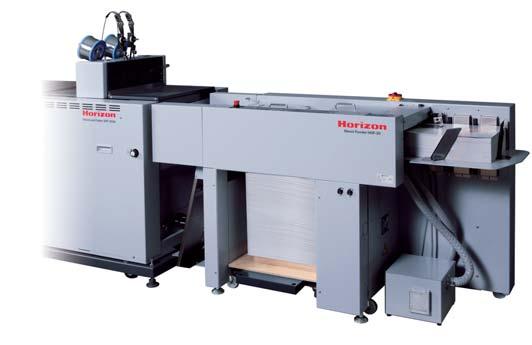 The is a high-performance in-line stitching, folding and fore-edge trimming at producti 1 5 4 3 2 SPF-200A Stitcher & Folder 1 Stitching 3 The 10.