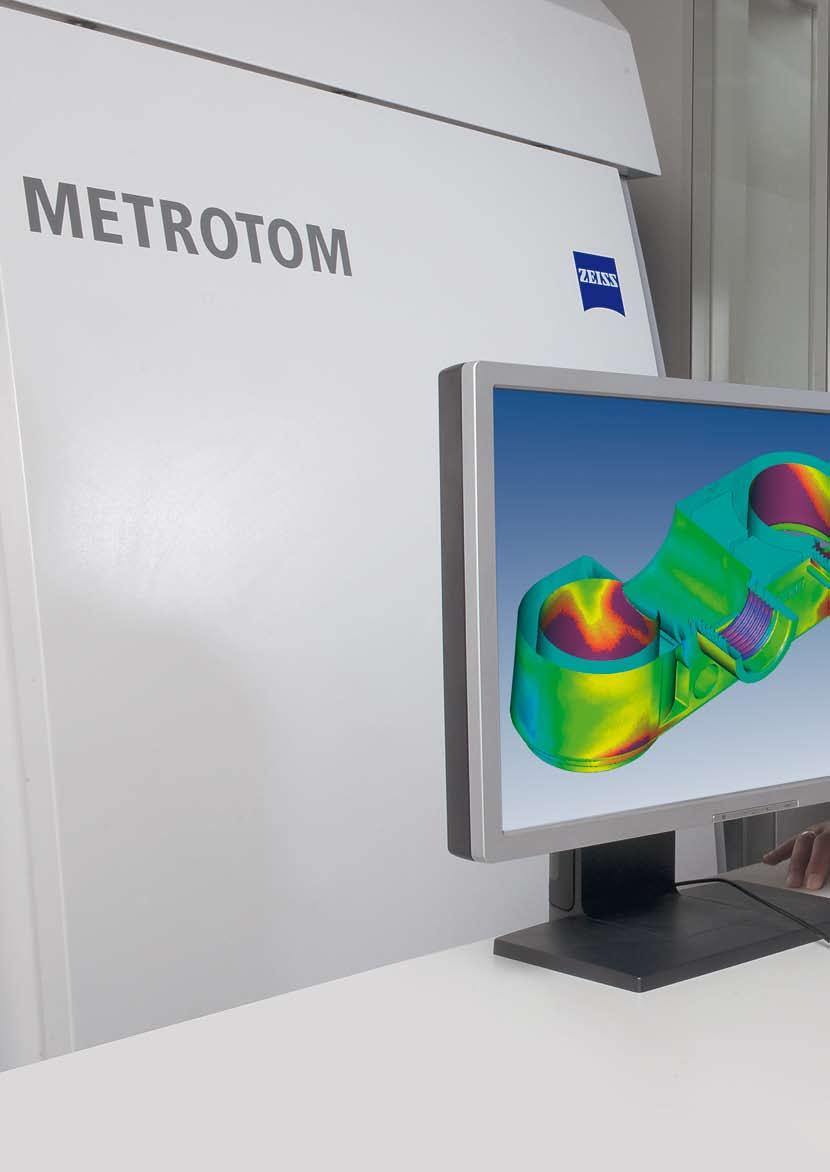 Measuring Technology of the Future METROTOM from Carl Zeiss the door to measuring technology of the future. Place your workpiece in the measuring cabin, start the scanning process.