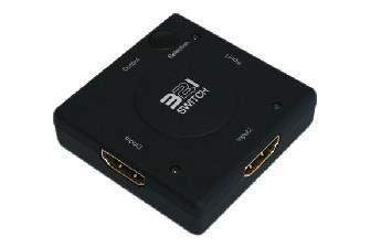SWITCH HDMI SERIES HDMI-SW301M Mini 3x1 HDMI Switch 3HDMI inputs, 1 HDMI output