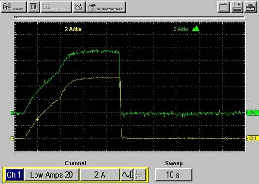 Using Noise Filter When to Use Filter Figure C-7 Sample Noise Filter two low amp scope probes