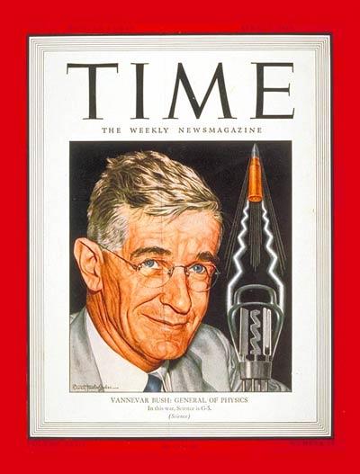 new technology Vannevar Bush (1890-1974) "There is a growing mountain of research.