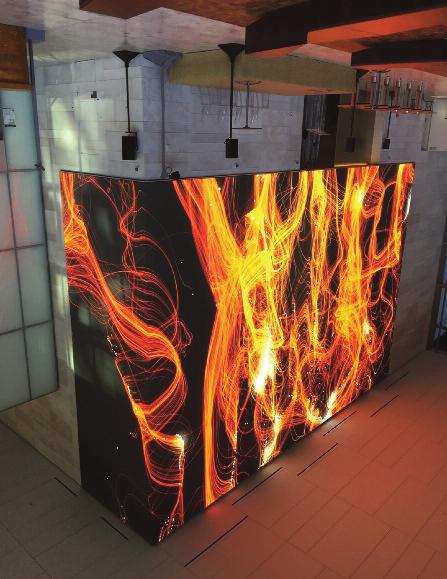 Commercial Property LED LED display is currently adding value to