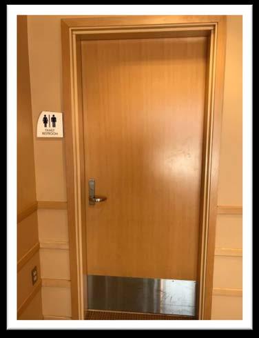 There is also a Family restroom located on the left side of the lobby. There are also Family restrooms on the 2 nd and 3 rd Floors.