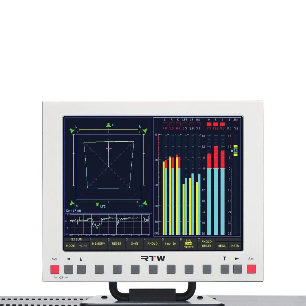 1 Overview 2 1 1 2 Remote Display 30010 (optional) 8-channel Multistandard PPM Surround Sound Analyzer Loudness Loudness Leq LRA PPM