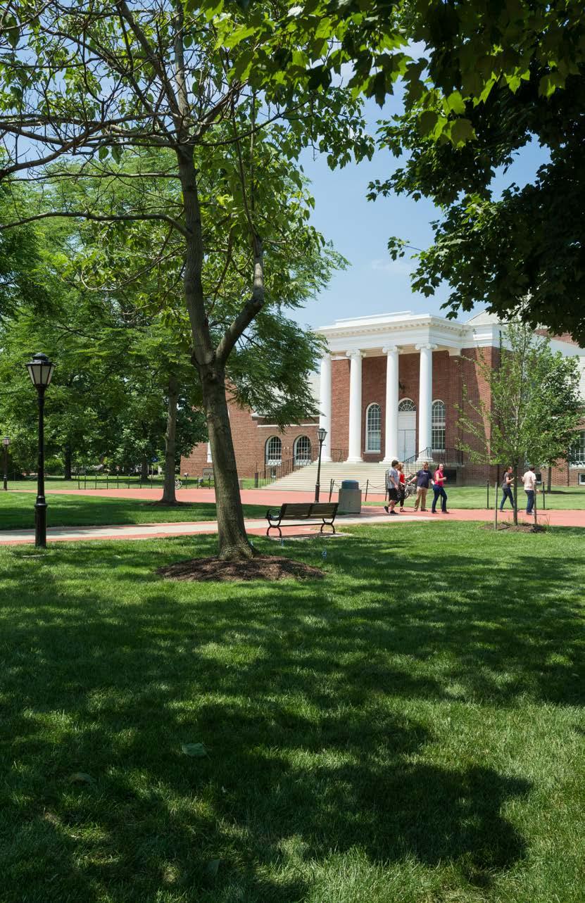 The main campus of the University, situated in the historic town of Newark (pronounced New Ark, as it was once spelled), offers a traditional small-town college atmosphere while simultaneously