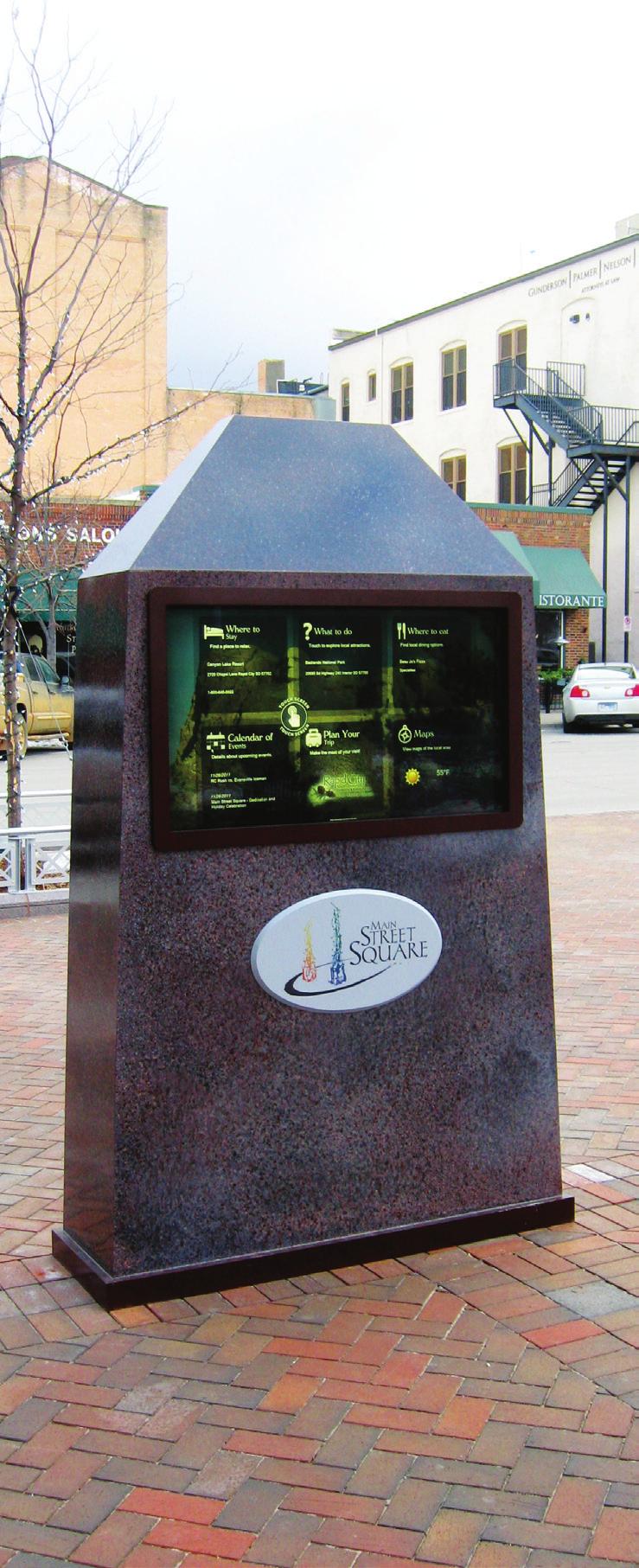 Outdoor Applications Enclosures & Kiosks Save money and make your kiosks more efficient with DynaScan high bright LCDs.