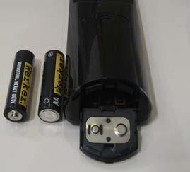1.5.1 Insertion of Batteries in the Remote Control Press and slide out the battery cover by following the direction shown by the molded arrow on the surface of the cover.