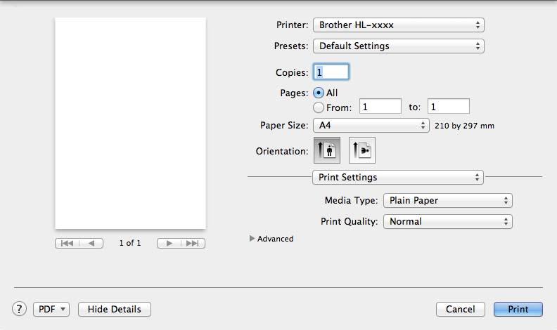 Driver şi programe software Setări de imprimare Puteţi modifica setările alegând alte setări din lista Print Settings (Setări de imprimare): Media Type (Suport Imprimare) Puteţi schimba tipul de
