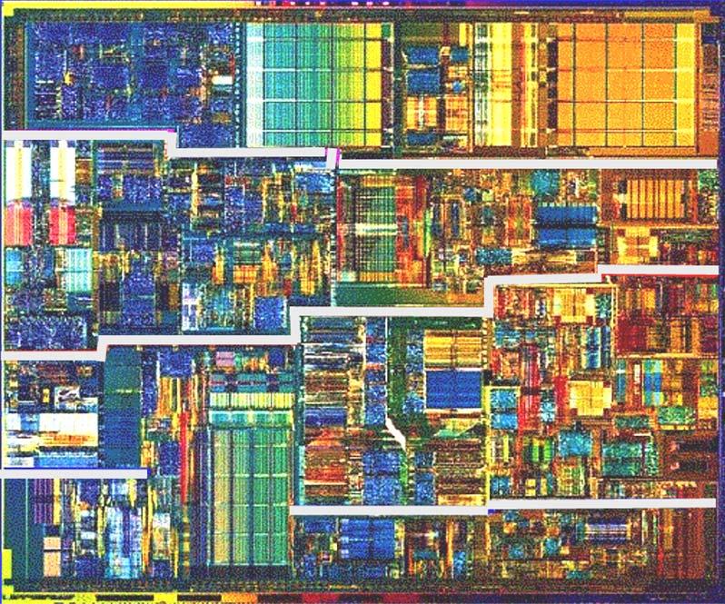 Pentium 4 Processor Clock Network PLL 2GHz triple-spine