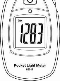 Ownr's Manual Pockt Light Mtr Modl 82017 CAUTION: Rad, undrstand